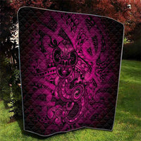 Aotearoa Maori Hei Tiki Quilt Mawhero Kowhaiwhai Puhoro Motif LT9 - Polynesian Pride