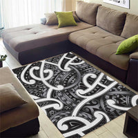 Aotearoa Maori Kowhaiwhai Area Rug Kiwikiwi Puhoro and Patiki LT9 - Polynesian Pride