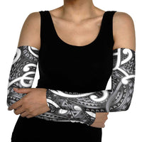 Aotearoa Maori Kowhaiwhai Arm Sleeves Kiwikiwi Puhoro and Patiki