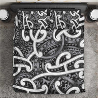 Aotearoa Maori Kowhaiwhai Bedding Set Kiwikiwi Puhoro and Patiki