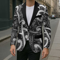 Aotearoa Maori Kowhaiwhai Blazer Kiwikiwi Puhoro and Patiki