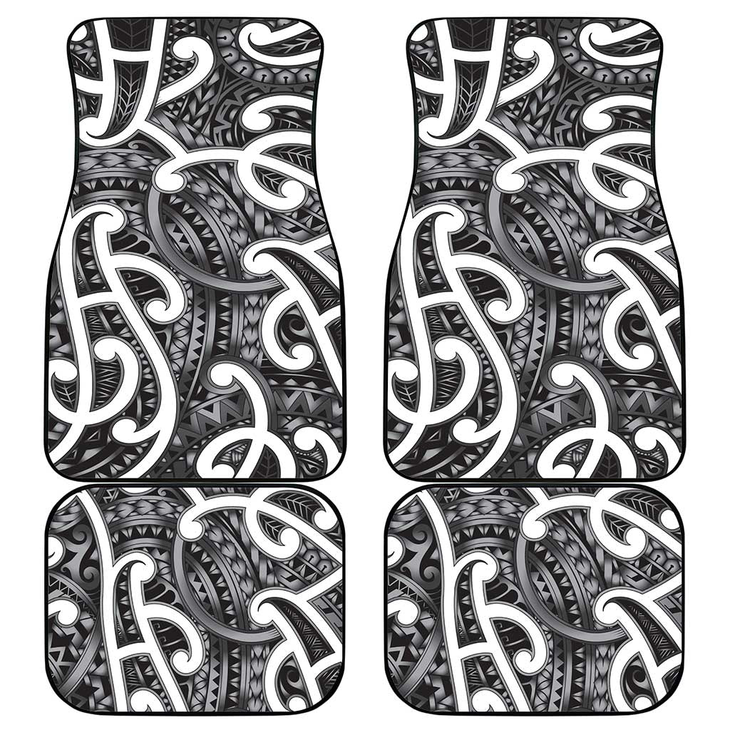 Aotearoa Maori Kowhaiwhai Car Mats Kiwikiwi Puhoro and Patiki