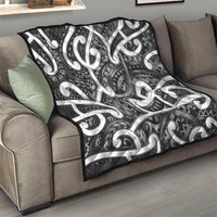 Aotearoa Maori Kowhaiwhai Quilt Kiwikiwi Puhoro and Patiki LT9 - Polynesian Pride