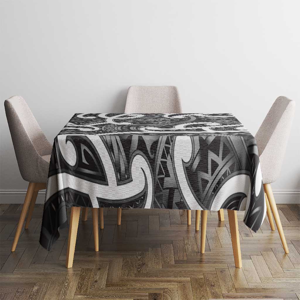 Aotearoa Maori Kowhaiwhai Tablecloth Kiwikiwi Puhoro and Patiki