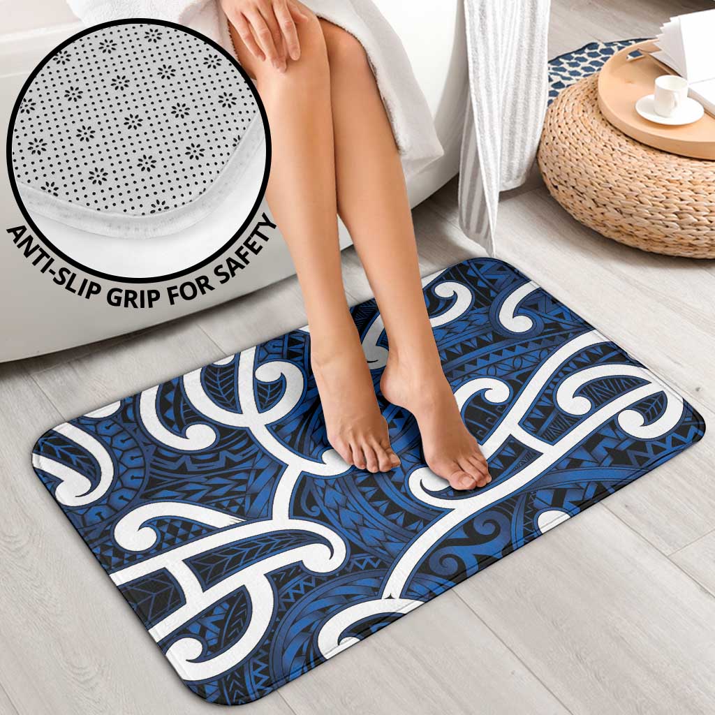 Aotearoa Maori Kowhaiwhai Bathroom Set Kikorangi Puhoro and Patiki LT9 - Polynesian Pride