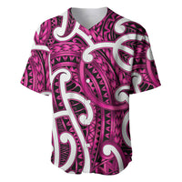 Aotearoa Maori Kowhaiwhai Baseball Jersey Mawhero Puhoro and Patiki