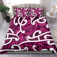 Aotearoa Maori Kowhaiwhai Bedding Set Mawhero Puhoro and Patiki