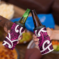 Aotearoa Maori Kowhaiwhai 4 in 1 Can Cooler Tumbler Mawhero Puhoro and Patiki LT9 - Polynesian Pride