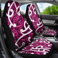 Aotearoa Maori Kowhaiwhai Car Seat Cover Mawhero Puhoro and Patiki LT9 - Polynesian Pride