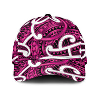 Aotearoa Maori Kowhaiwhai Classic Cap Mawhero Puhoro and Patiki