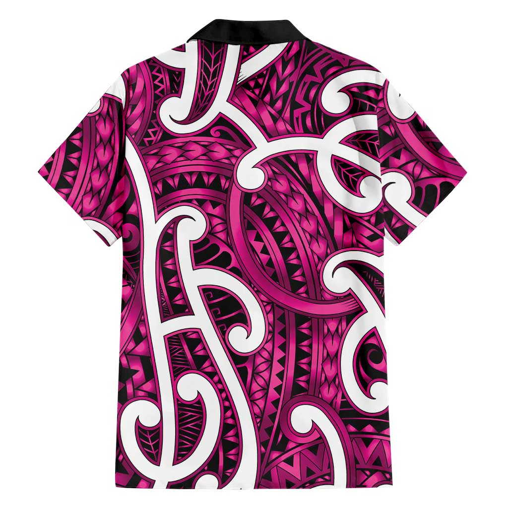Aotearoa Maori Kowhaiwhai Family Matching Long Sleeve Bodycon Dress and Hawaiian Shirt Mawhero Puhoro and Patiki LT9 - Polynesian Pride