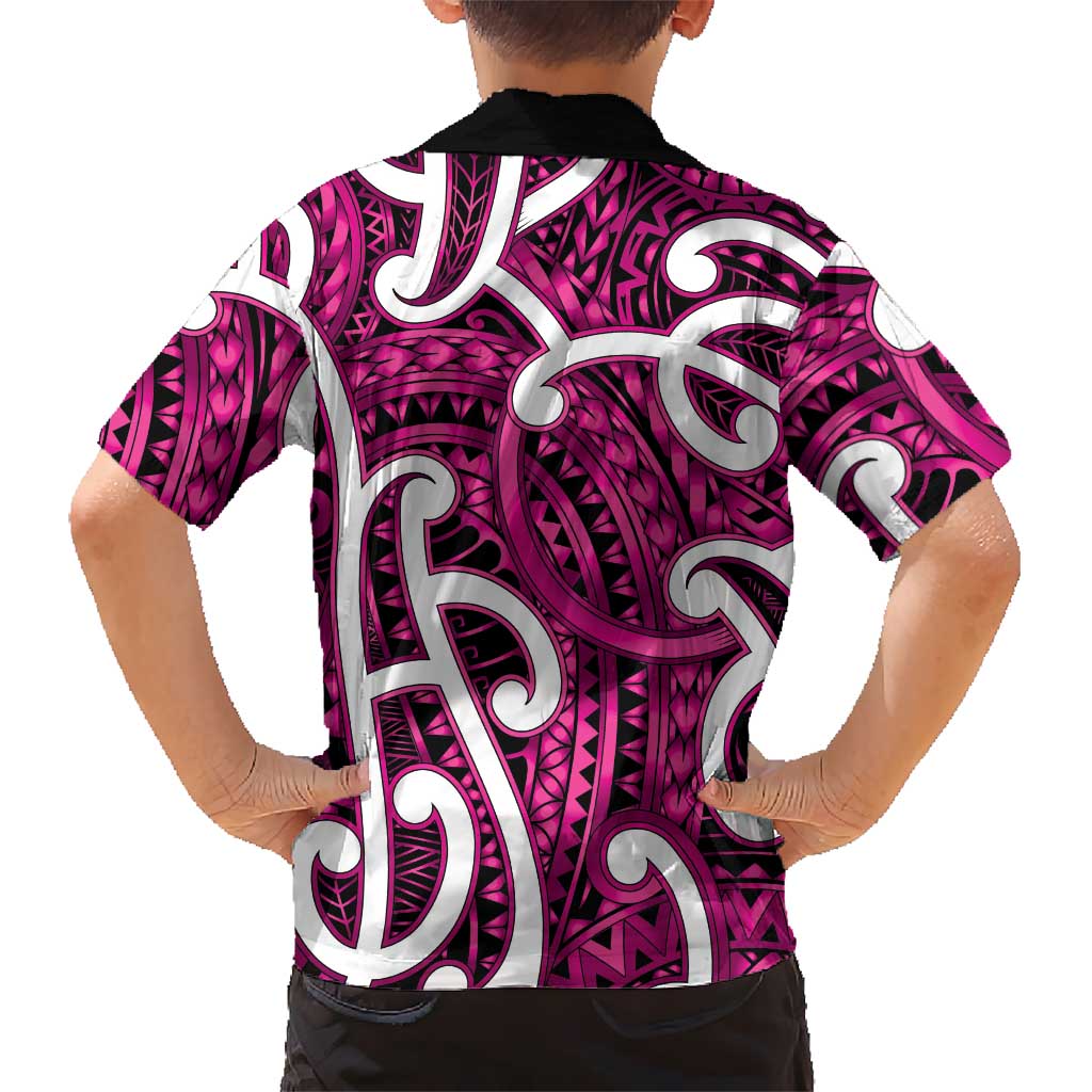 Aotearoa Maori Kowhaiwhai Hawaiian Shirt Mawhero Puhoro and Patiki LT9 - Polynesian Pride