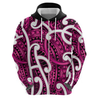 Aotearoa Maori Kowhaiwhai Hoodie Mawhero Puhoro and Patiki LT9 - Polynesian Pride