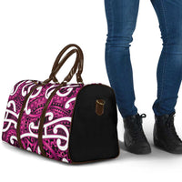 Aotearoa Maori Kowhaiwhai Travel Bag Mawhero Puhoro and Patiki LT9 - Polynesian Pride