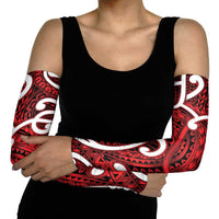 Aotearoa Maori Kowhaiwhai Arm Sleeves Whero Puhoro and Patiki