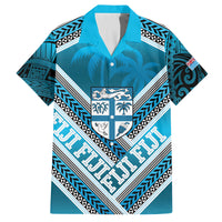 Custom Fiji Rugby Family Matching Long Sleeve Bodycon Dress and Hawaiian Shirt Fijian Warrior With Polynesian Tribal Tattoos