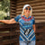 Custom Manuma Samoa Rugby Women Polo Shirt Ula fala Samoan Siva Tau Tribal