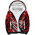 Custom Tonga Rugby Sherpa Hoodie Tonga Sipi Tau Ngatu Tribal Pattern