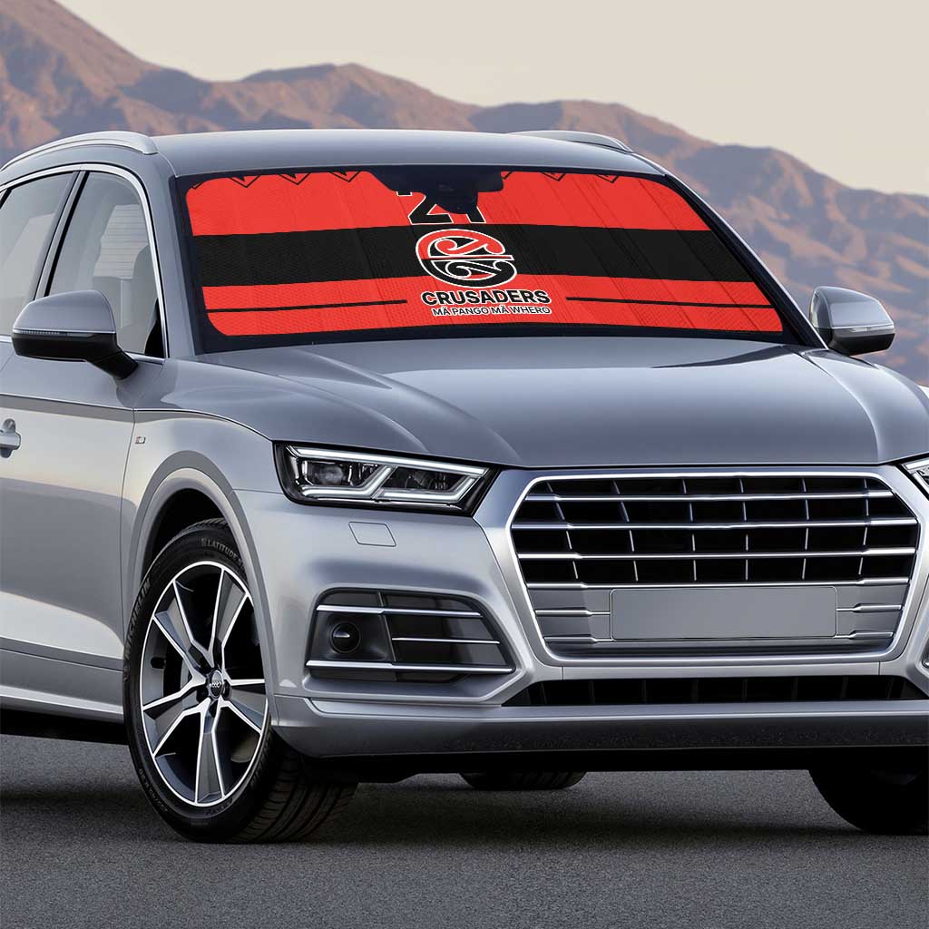 New Zealand Rugby Pacific Custom Auto Sun Shade Whatumoana Classic Retro 2025 - Polynesian Pride