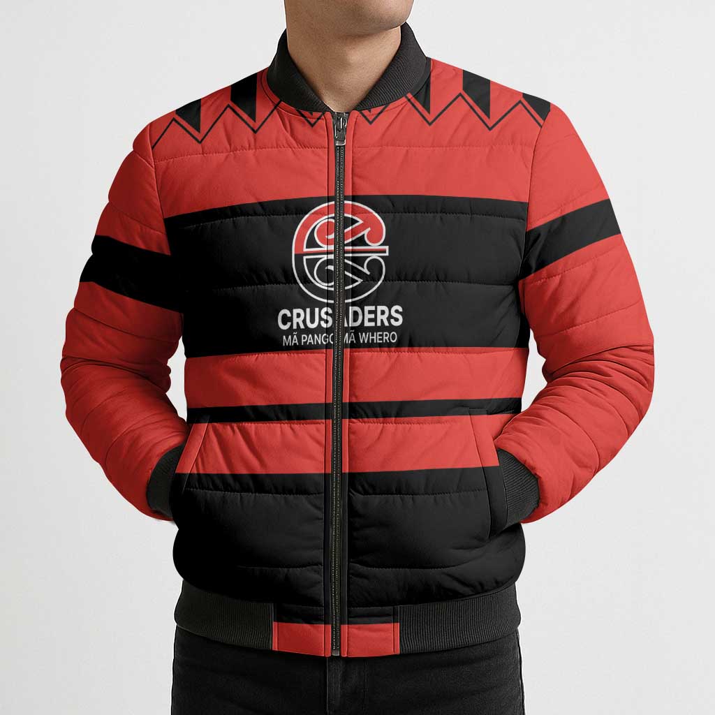 New Zealand Rugby Pacific Custom Bomber Puffer Jacket Whatumoana Classic Retro 2025 - Polynesian Pride
