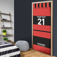 New Zealand Rugby Pacific Custom Door Cover Whatumoana Classic Retro 2025 - Polynesian Pride