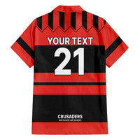 New Zealand Rugby Pacific Custom Family Matching Off Shoulder Short Dress and Hawaiian Shirt Whatumoana Classic Retro 2025