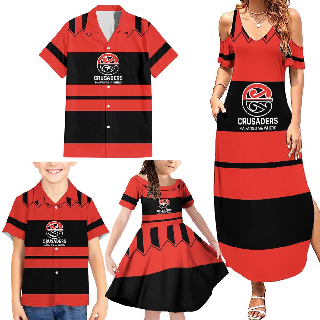 New Zealand Rugby Pacific Custom Family Matching Summer Maxi Dress and Hawaiian Shirt Whatumoana Classic Retro 2025 LT9 - Polynesian Pride