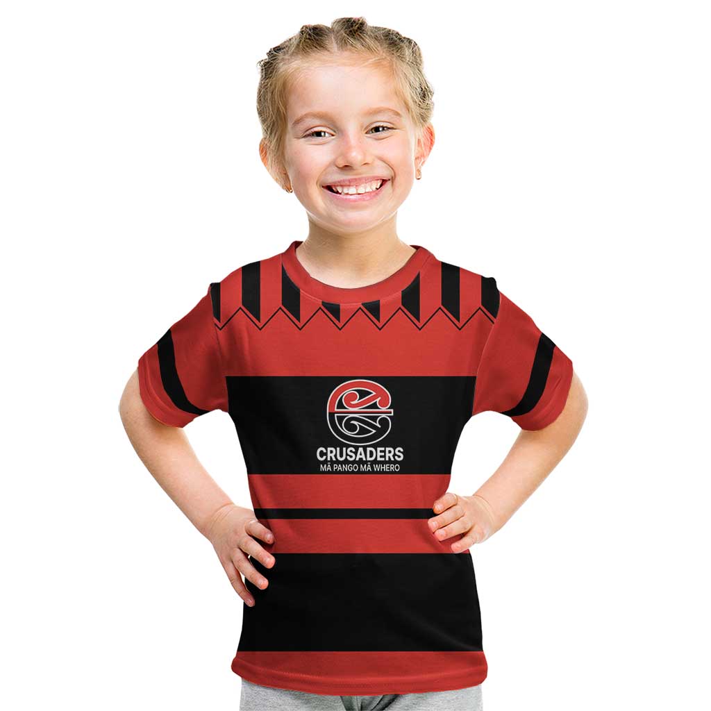 New Zealand Rugby Pacific Custom Kid T Shirt Whatumoana Classic Retro 2025 LT9 Red - Polynesian Pride