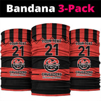 New Zealand Rugby Pacific Custom Neck Gaiter Whatumoana Classic Retro 2025 - Polynesian Pride