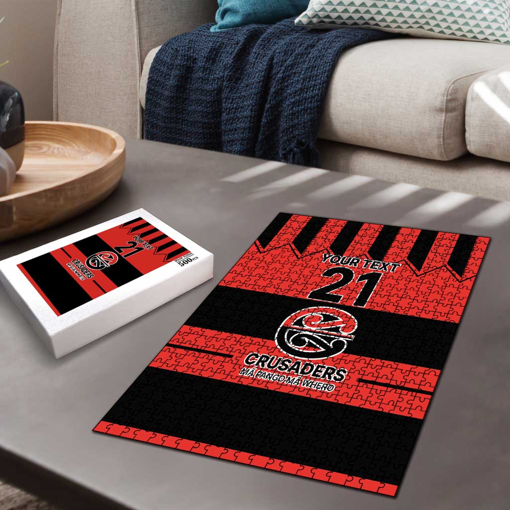 New Zealand Rugby Pacific Custom Puzzle Whatumoana Classic Retro 2025 - Polynesian Pride