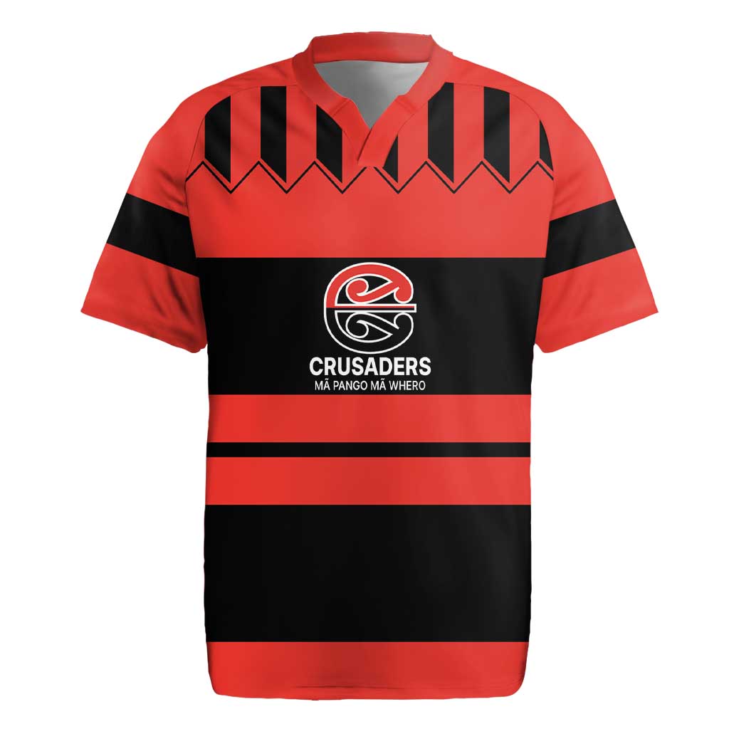 New Zealand Rugby Pacific Custom Rugby Jersey Whatumoana Classic Retro 2025 LT9 Red - Polynesian Pride