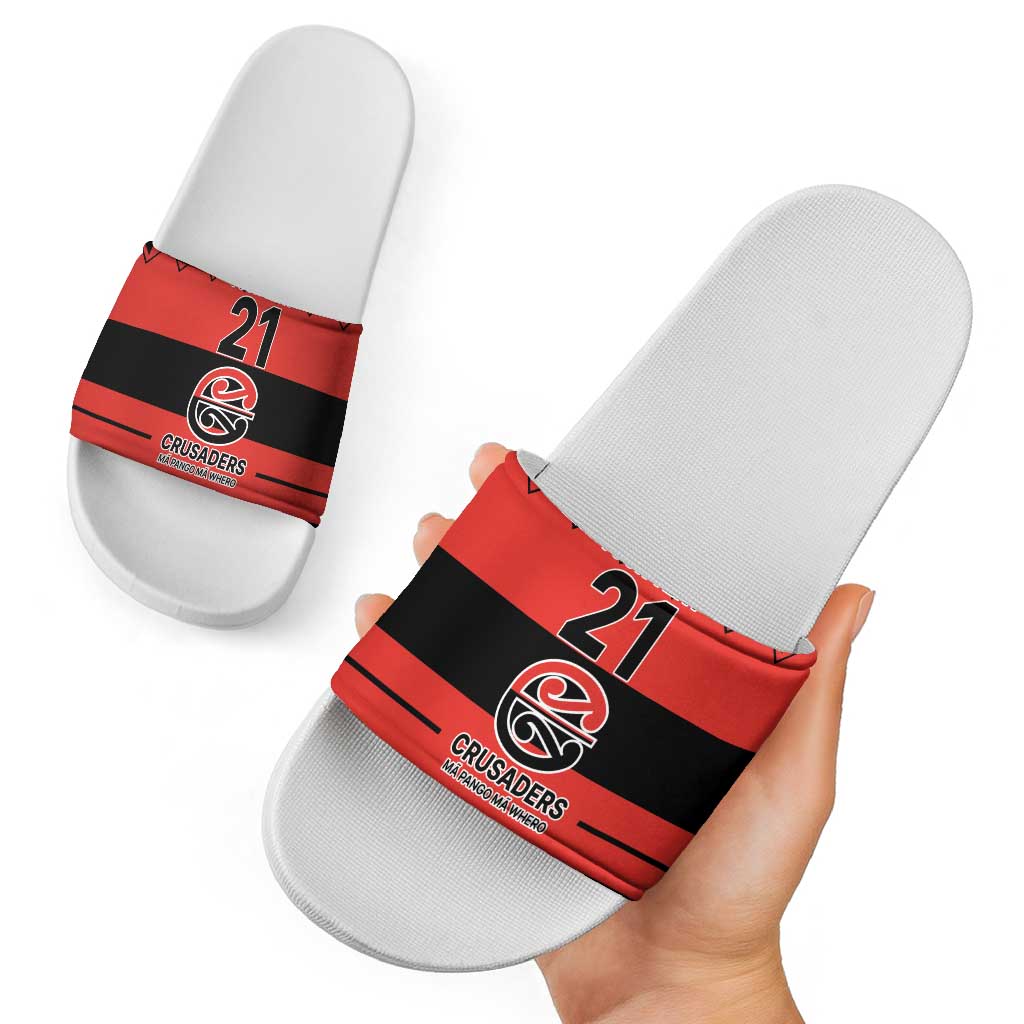 New Zealand Rugby Pacific Custom Slide Sandals Whatumoana Classic Retro 2025 LT9 - Polynesian Pride