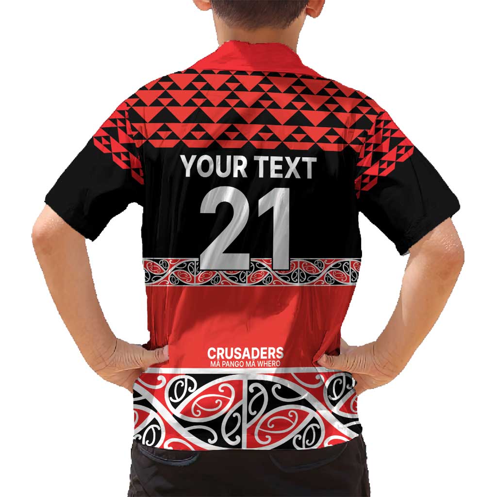 New Zealand Rugby Pacific Custom Family Matching Long Sleeve Bodycon Dress and Hawaiian Shirt Whatumoana Maori Kowhaiwhai Pattern LT9 - Polynesian Pride
