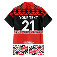 New Zealand Rugby Pacific Custom Family Matching Short Sleeve Bodycon Dress and Hawaiian Shirt Whatumoana Maori Kowhaiwhai Pattern LT9 - Polynesian Pride