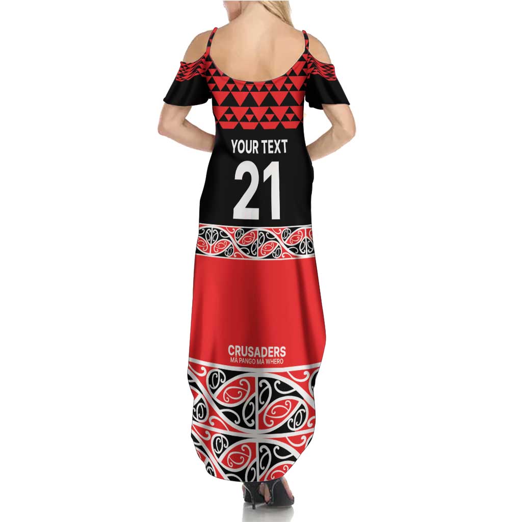 New Zealand Rugby Pacific Custom Family Matching Summer Maxi Dress and Hawaiian Shirt Whatumoana Maori Kowhaiwhai Pattern LT9 - Polynesian Pride