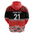 New Zealand Rugby Pacific Custom Hoodie Whatumoana Maori Kowhaiwhai Pattern