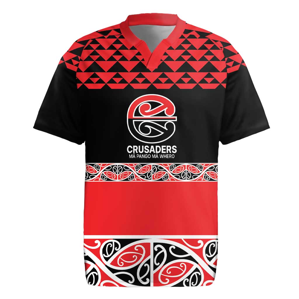New Zealand Rugby Pacific Custom Rugby Jersey Whatumoana Maori Kowhaiwhai Pattern LT9 Blue - Polynesian Pride