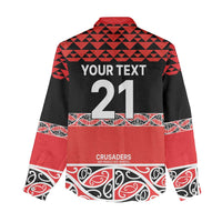 New Zealand Rugby Pacific Custom Women Casual Shirt Whatumoana Maori Kowhaiwhai Pattern