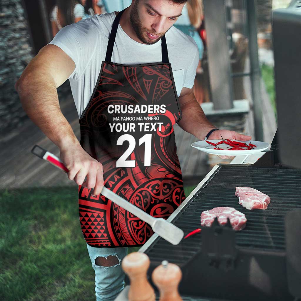 New Zealand Rugby Pacific Custom Apron Whatumoana Maori Tribal Tattoo - Polynesian Pride