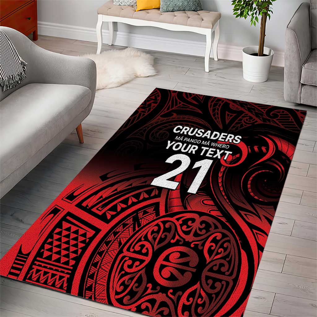 New Zealand Rugby Pacific Custom Area Rug Whatumoana Maori Tribal Tattoo LT9 - Polynesian Pride