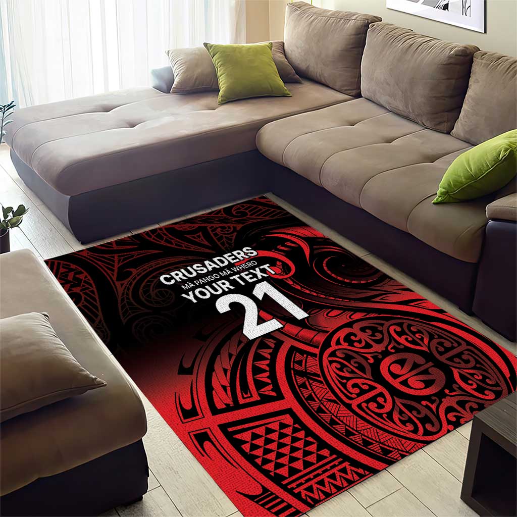 New Zealand Rugby Pacific Custom Area Rug Whatumoana Maori Tribal Tattoo LT9 - Polynesian Pride