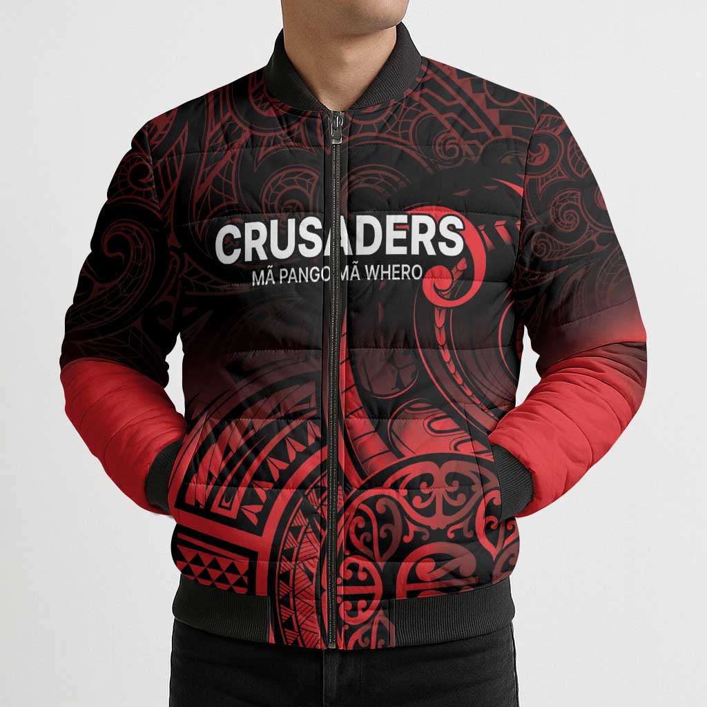 New Zealand Rugby Pacific Custom Bomber Puffer Jacket Whatumoana Maori Tribal Tattoo - Polynesian Pride