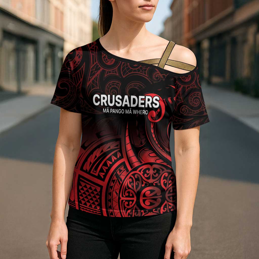 New Zealand Rugby Pacific Custom Cross Shoulder Shirt Whatumoana Maori Tribal Tattoo - Polynesian Pride