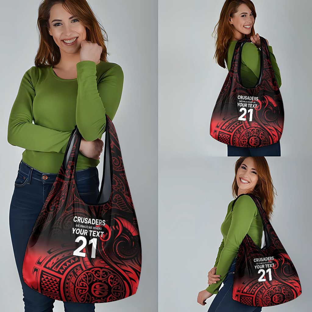 New Zealand Rugby Pacific Custom Grocery Bag Whatumoana Maori Tribal Tattoo LT9 - Polynesian Pride
