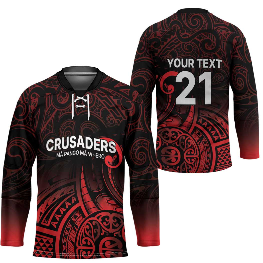 New Zealand Rugby Pacific Custom Hockey Jersey Whatumoana Maori Tribal Tattoo LT9 - Polynesian Pride