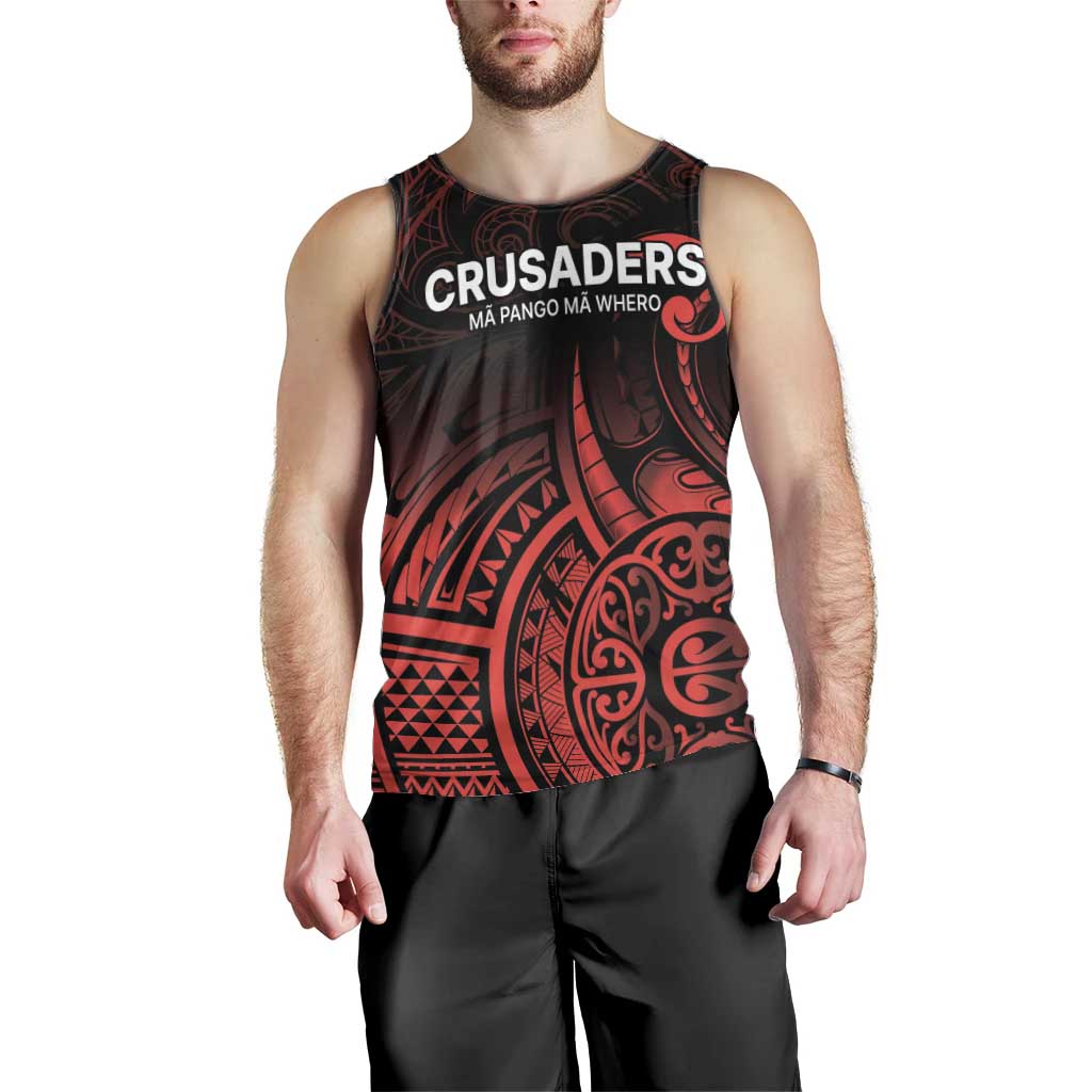New Zealand Rugby Pacific Custom Men Tank Top Whatumoana Maori Tribal Tattoo