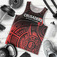 New Zealand Rugby Pacific Custom Men Tank Top Whatumoana Maori Tribal Tattoo