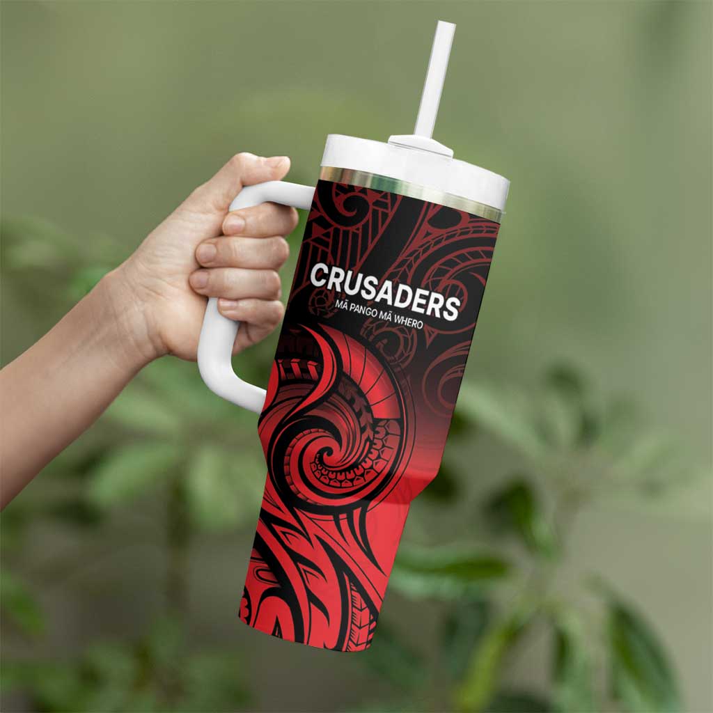 New Zealand Rugby Pacific Custom Tumbler With Handle Whatumoana Maori Tribal Tattoo