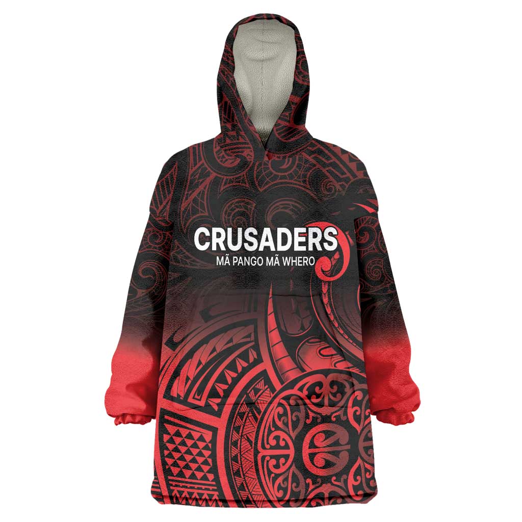 New Zealand Rugby Pacific Custom Wearable Blanket Hoodie Whatumoana Maori Tribal Tattoo