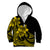 Polynesian Pride Plumeria Flowers Kid Hoodie Polynesian Tribal Yellow Vibe LT9 Zip Hoodie Yellow - Polynesian Pride